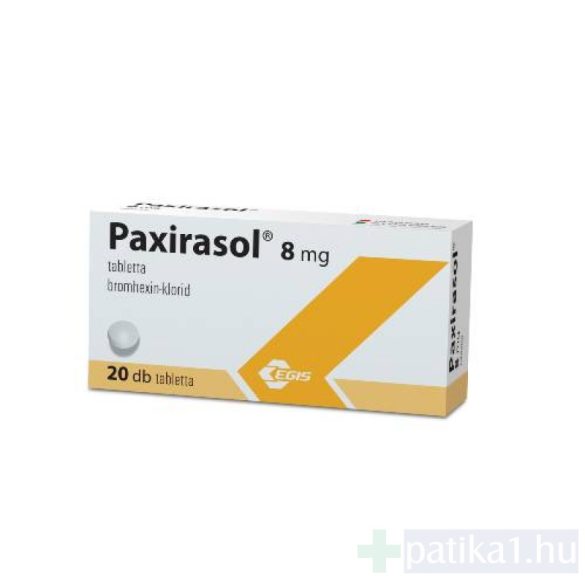 Paxirasol 8 mg tabletta 20x