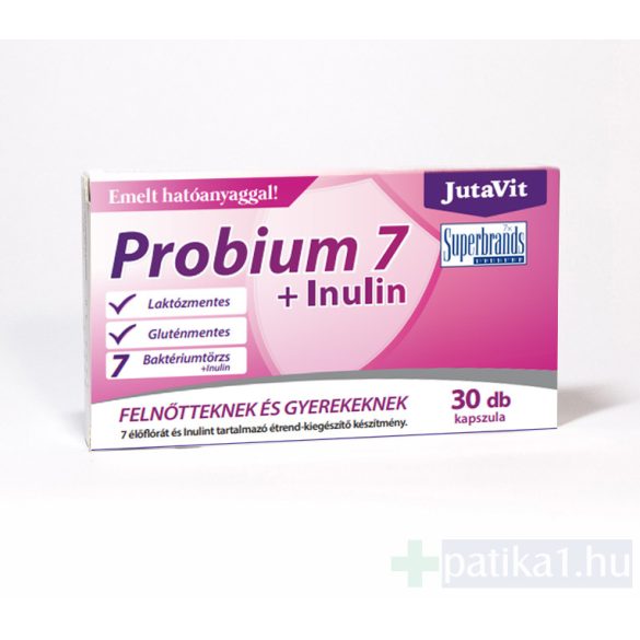 Jutavit Probium7 + inulin étrendkiegészítő kapszula 30x