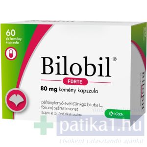 Bilobil Forte 80 mg kemény kapszula 60x