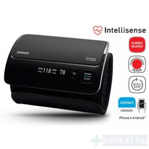 OMRON EVOLV Intellisense felkaros okos-vérnyomásmérő Bluetooth adatátvitellel - ingyenes kiszállítással