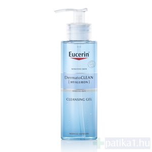 Eucerin DermatoCLEAN mélytisztító arclemosó zselé 200 ml