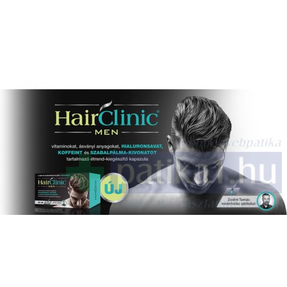 HairClinic Men kapszula férfiaknak 60 db 