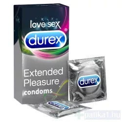 Óvszer Durex Extented Pleasure 3x