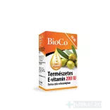 BioCo Természetes E-vitamin 200 mg lágyzselatin kapszula 60x