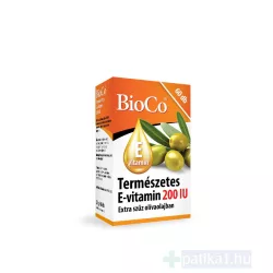   BioCo Természetes E-vitamin 200 mg lágyzselatin kapszula 60x