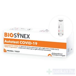 Biosynex Autotest Covid-19 antitest gyorsteszt 1x