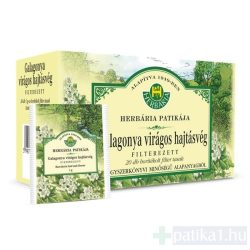Galagonya virágos hajtásvég tea filteres Herbária 20x1g