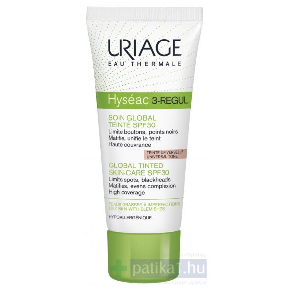 Uriage HYSÉAC 3-REGUL Színezett krém SPF30	40 ml