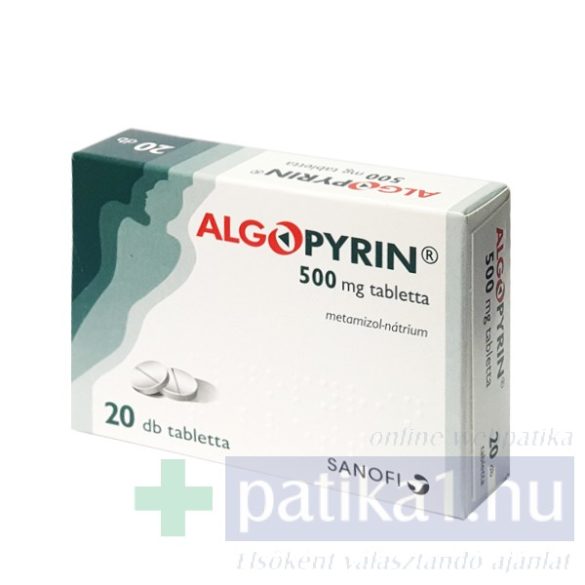 Algopyrin 500 mg tabletta 20 db 