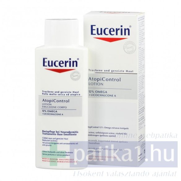 Eucerin AtopiControl testápoló 250 ml