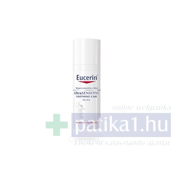 Eucerin UltraSensitive arcápoló száraz bőrre 50 ml