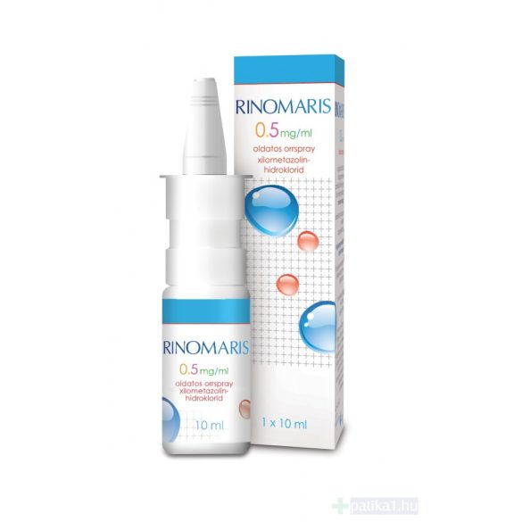 Rinomaris 0,5 mg/ml oldatos orrspray 10 ml