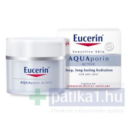   Eucerin AQUAporin ACTIVE Hidratáló arckrém száraz, érzékeny bőrre 50 ml
