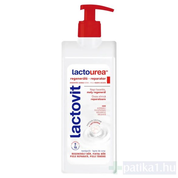 Lactovit LactoUrea regeneráló testápoló tej 400 ml