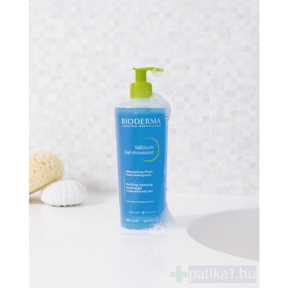 Bioderma Sébium Moussant habzó gél 500 ml