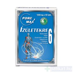 Dr. Chen Porc-Max Ízületekre 6 tabletta 40x