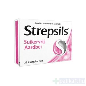 Strepsils eperízű cukormentes szopogató tabletta 36x