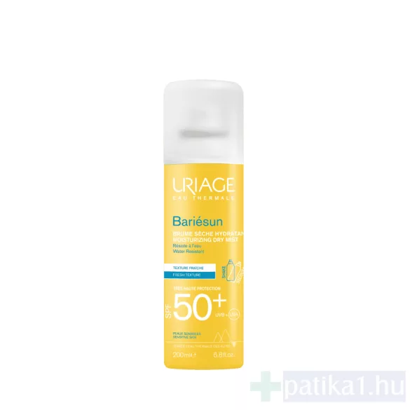 Uriage BARIÉSUN hidratáló Száraz permet SPF50+ 200 ml