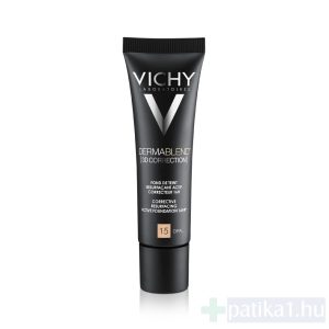 VICHY DERMABLEND [3D KORREKCIÓ] KORREKCIÓS ALAPOZÓ BŐRFELSZÍN-KISMÍTÓ HATÁSSAL 15 (OPAL) 30 ML