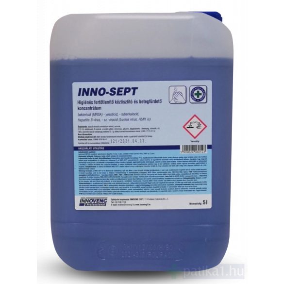 INNO-SEPT kézfertőtlenítő szappan 5 lit.