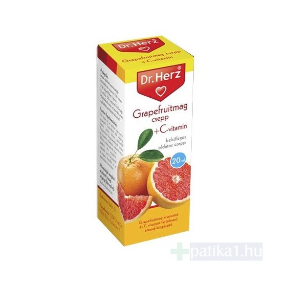 Dr. Herz Echinacea csepp C-vitaminnal 50 ml nem keserű