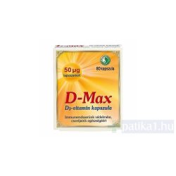 Dr. Chen D-Max D3-vitamin kapszula 80x