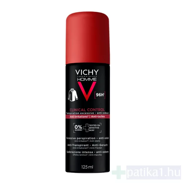 VICHY Clinical Control Deo Spray 96H HOMME 125 ml