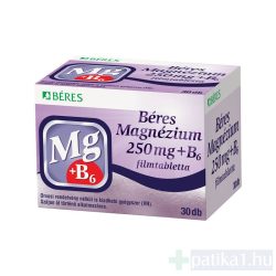 Béres Magnézium 250 mg + B6 filmtabletta 30 db