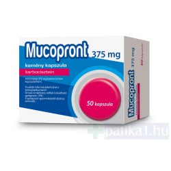 Mucopront 375 mg kemény kapszula 50x
