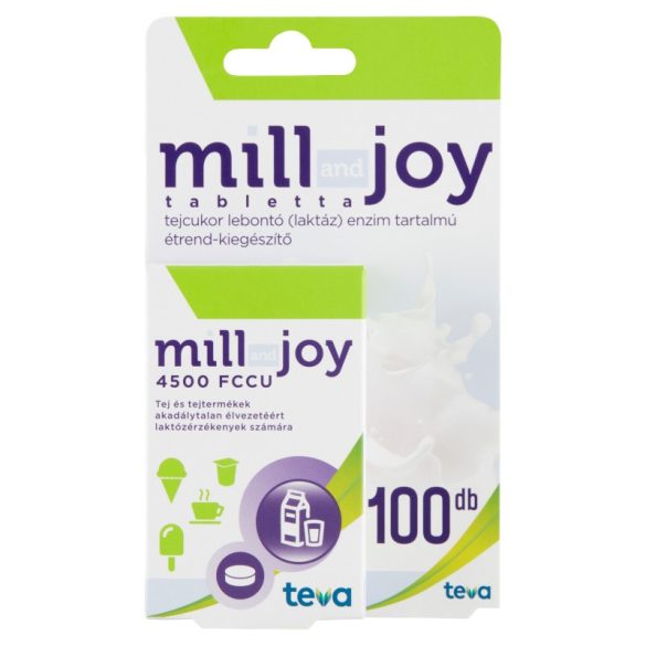 Millandjoy tabletta 100 db laktáz enzim