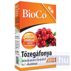 BioCo Tőzegáfonya Extra tabletta 60x