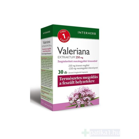 Interherb Napi1 Valeriana Extraktum kapszula 30x