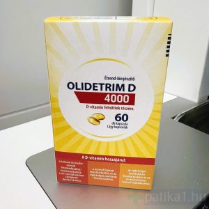 Olidetrim D 4000 étrendkiegészítő lágyzselatin kapszula 60x D3-vitamin