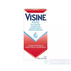 Visine Rapid 0,5 mg/ml oldatos szemcsepp 15 ml