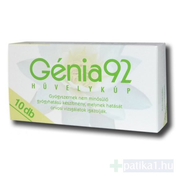 Génia 92 hüvelykúp 10x