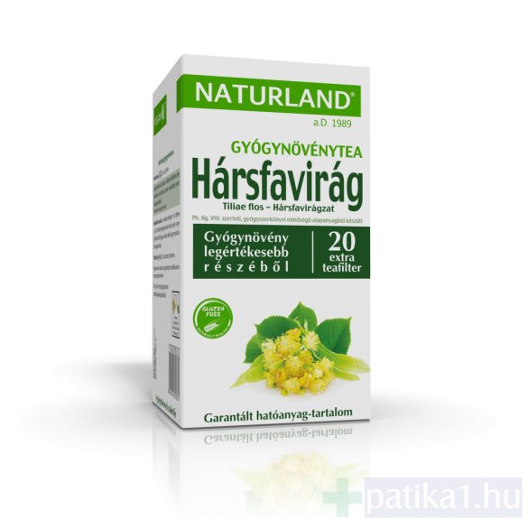 Hársfavirág filteres extra Naturland 20x