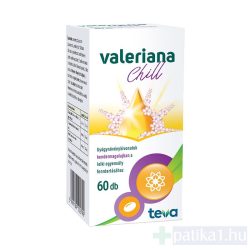   Valeriana Chill gyógynövénykivonatok kendermagolajban étrend-kiegészítő lágy zselatin kapszula 60x