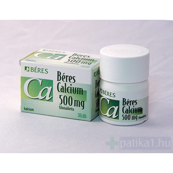 Béres Calcium 500 mg filmtabletta 30x