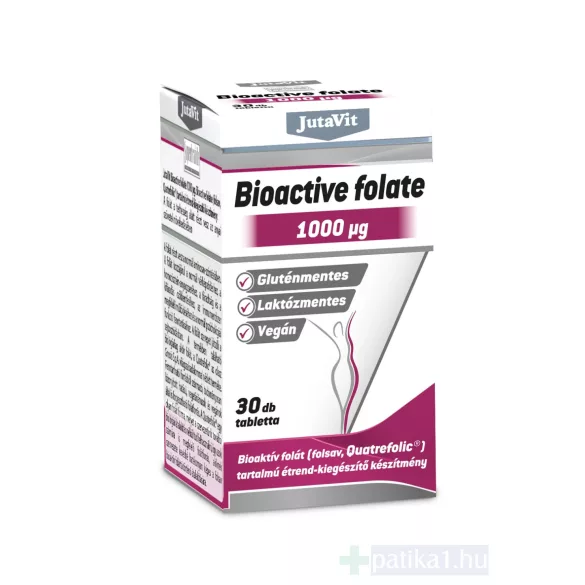 JutaVit Bioaktív folát 1000 mcg tabletta 30x