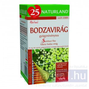 Bodzavirág (Sambuci flos) filteres 25x1g Naturland
