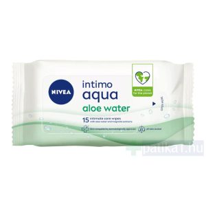 Nivea Intimo Aloe Water törlőkendő 15x