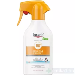   Eucerin Sun Sensitive Protect gyermek napozó spray FF50+ 250 ml - NAGY KISZERELÉS