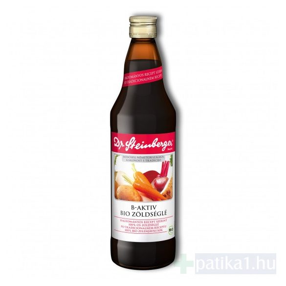 Dr. Steinberger B-Aktív zöldséglé (bio) - 750 ml