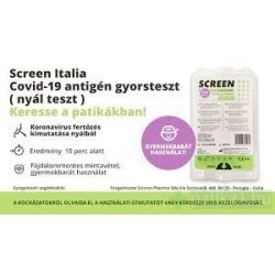 SCREEN ITALIA Covid-19 antigén nyálteszt - Screenitalia