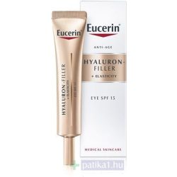   Eucerin Hyaluron-Filler + Elasticity Bőrtömörséget regeneráló szemránckrém 15 ml