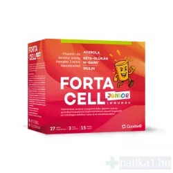   Fortacell Immuno+ Junior étrendkiegészítő por oldathoz 15x5g