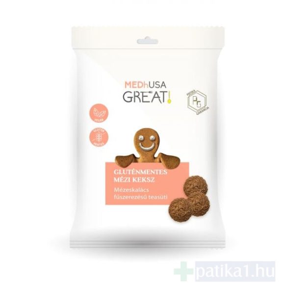 Medhusa Gluténmentes mézi keksz 55 g
