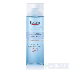 Eucerin DermatoCLEAN [HIALURON] 3 az 1-ben micellás arclemosó 200 ml