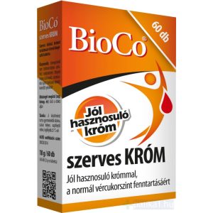 BioCo Szerves Króm tabletta 60x