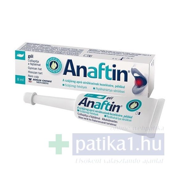 Anaftin gél 12% 8 ml